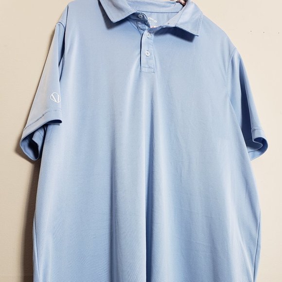 SUNICE MEN'S SHORT SLEEVE GOLF SHIRT SIZE XXL TTG SPORTS BLUE SPORTS WEAR MAN'S - Picture 10 of 16